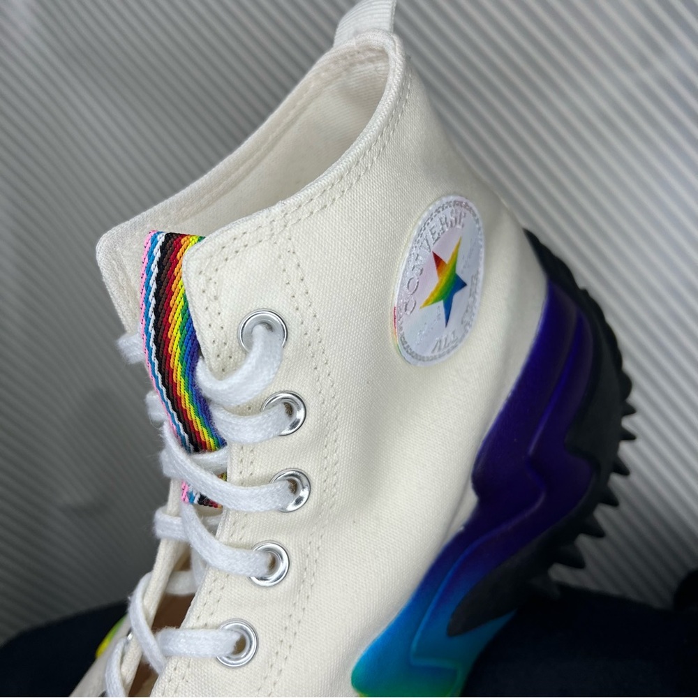 Converse Multicolor High-Top Sneakers - Picture 7 of 11
